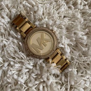 Michael Kors gold color watch.